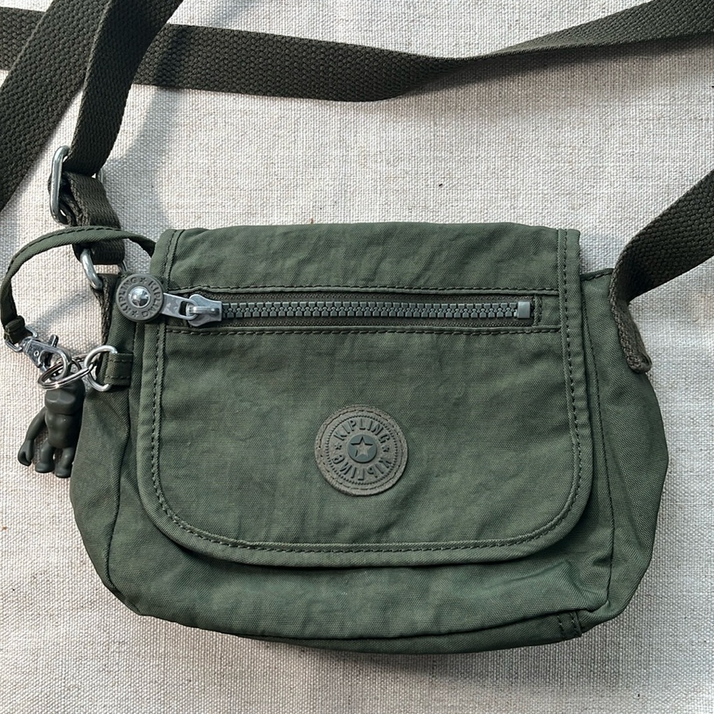 Kipling Mini Crossbody Bag Green
